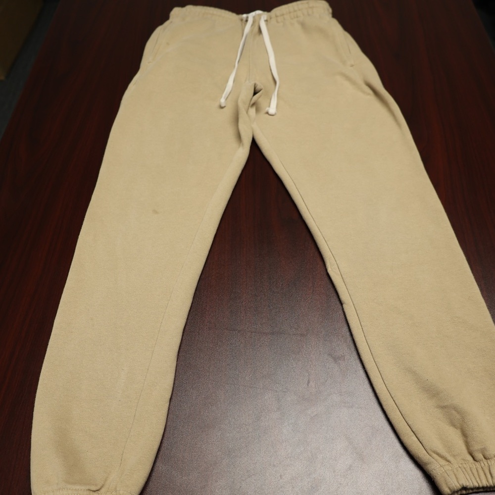 Tan joggers